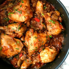 Hearty One-Pot Chicken Stew with Mushrooms