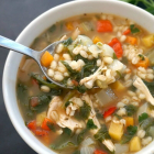 Hearty Chicken and Barley Soup with Vegetables