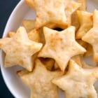 Homemade Cheese Crackers (Baby and Toddler Friendly)