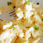 Fluffy Parmesan Scrambled Eggs