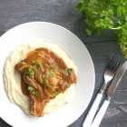 Baked Pork Chops and Onion Gravy