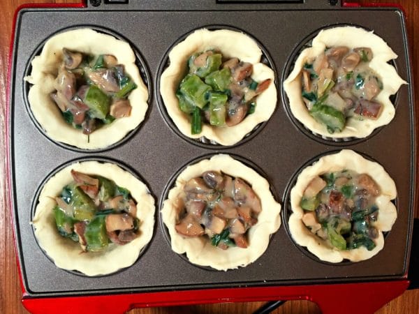 Mini Mushroom Pies (Made In a Pie Maker) - My Gorgeous Recipes