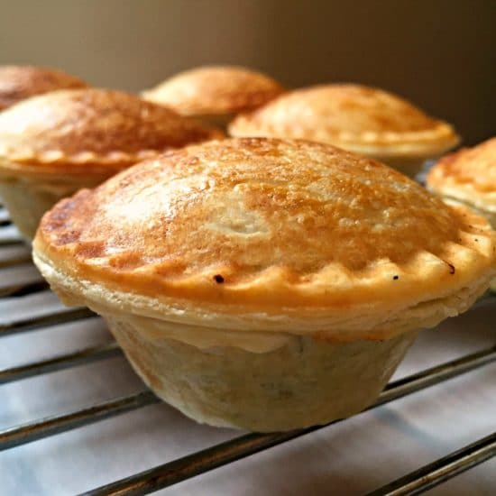 Mini Mushroom Pies (Made In a Pie Maker) - My Gorgeous Recipes