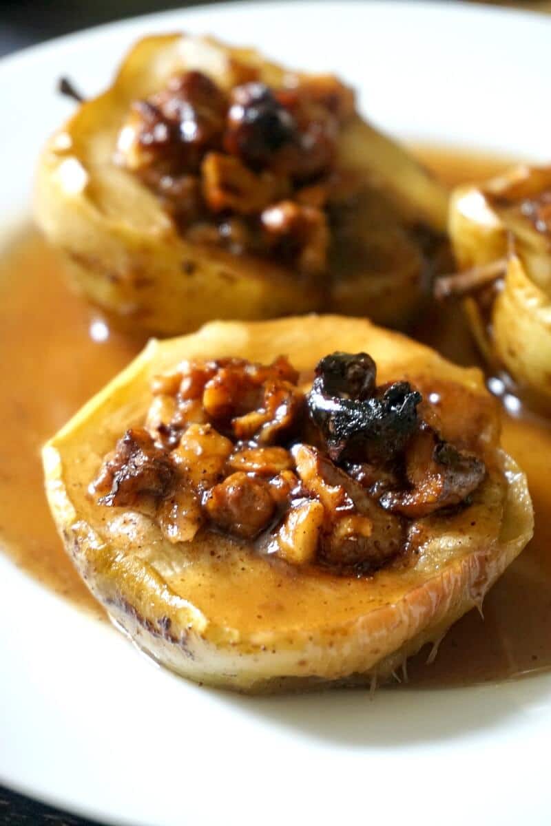 Stuffed Baked Apple Halves My Recipes