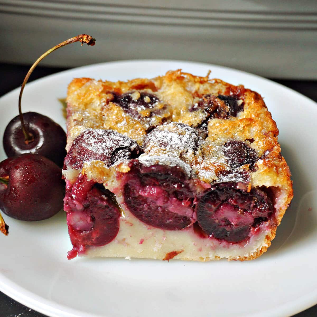 Cherry Clafoutis - My Gorgeous Recipes