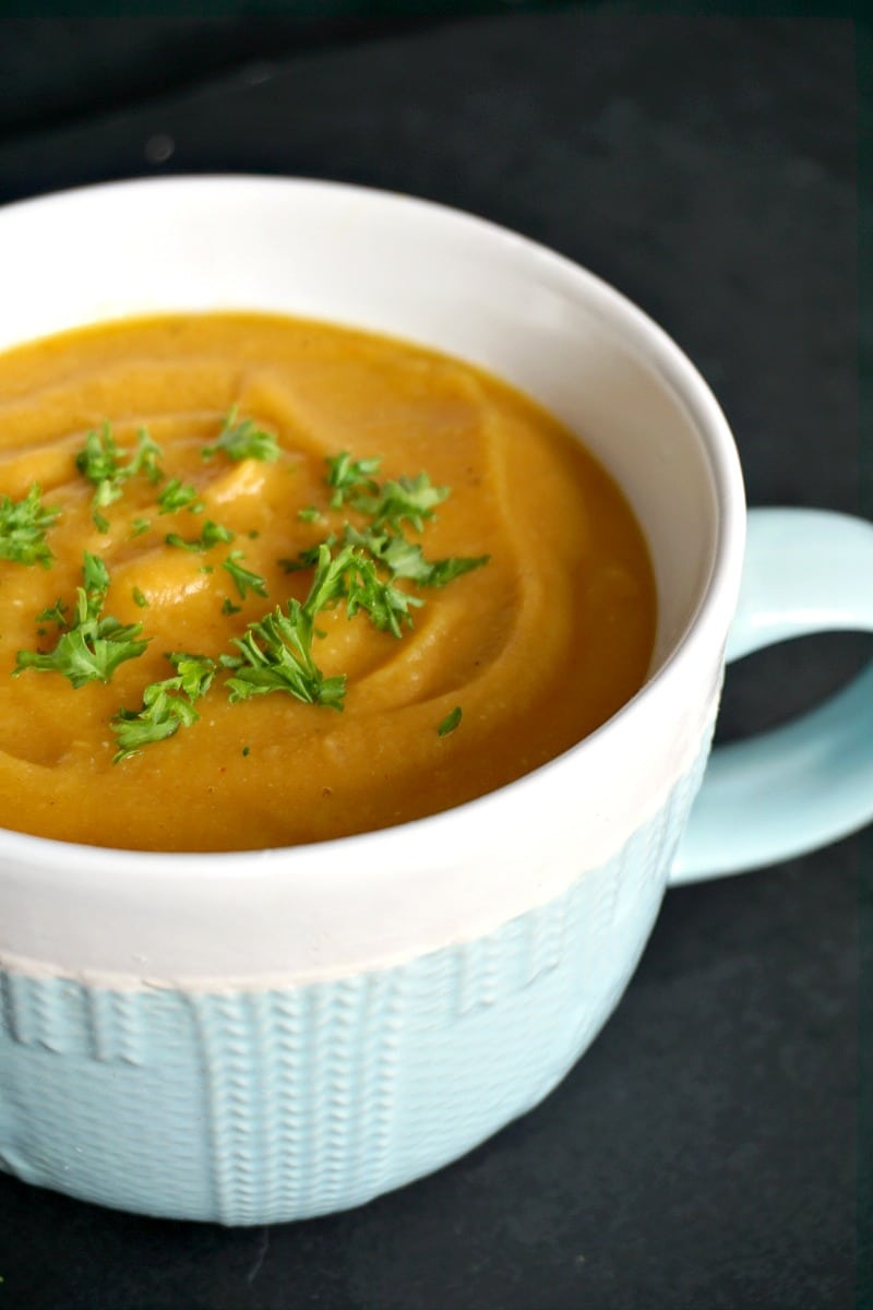 Sweet Potato Red Lentil Soup { V +GF} My Recipes