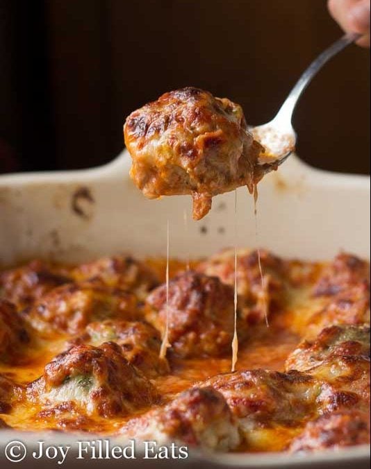 Meatball Parm Casserole.