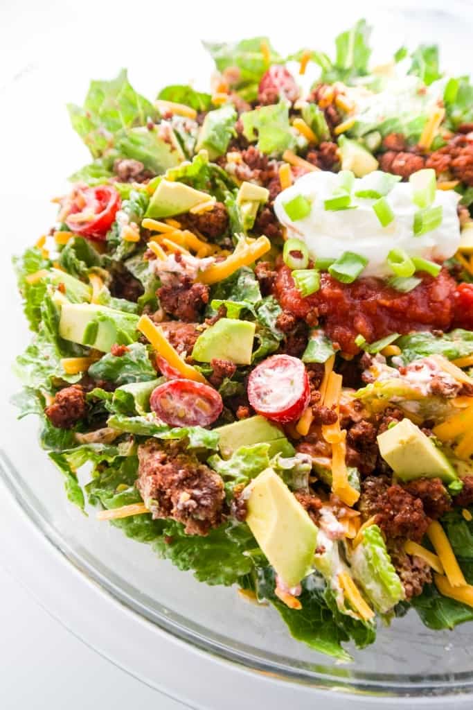 Healthy Taco Salad Recipe.