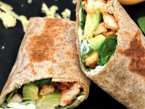 Grilled Avocado Chicken Wraps - The Whole Cook