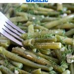 Healthy Sautéed Green Beans with Garlic, a delicious side dish that can be prepared quickly before your meal is ready. I guarantee you that these green beans are going to be a hit this Thanksgiving.
