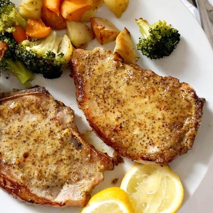 Baked Honey Mustard Pork Chops My Gorgeous Recipes