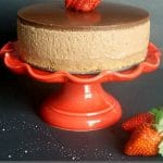 The Ultimate Nutella Cheesecake, an indulgent no-bake cake that is perfect for Valentine's Day. It has a silky texture, it's rich, yet light at the same time, and its wonderful orange aroma gives it a nice zesty touch. An impressive dessert for your other half.