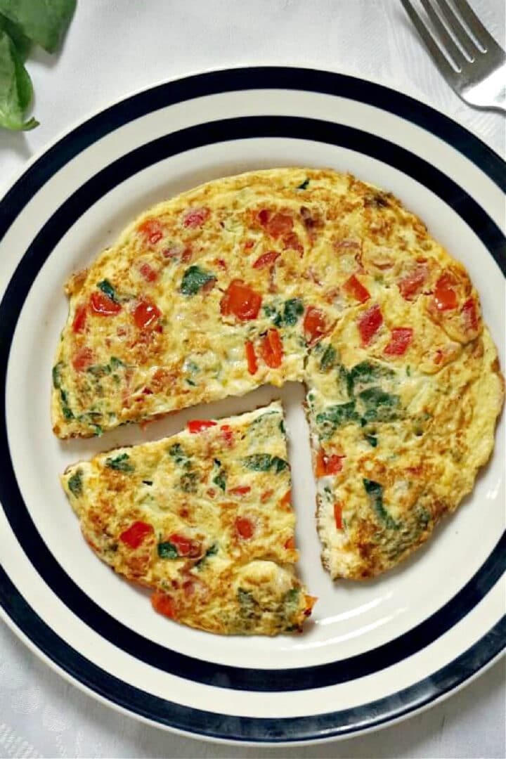 World's Best Vegetarian Omelette - My Gorgeous Recipes