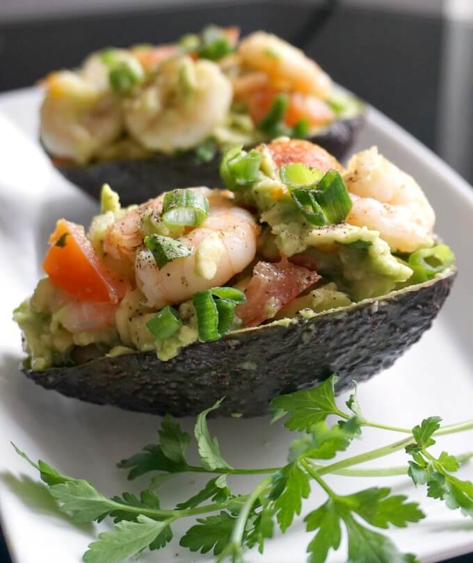 Healthy Avocado Shrimp Salad - My Gorgeous Recipes