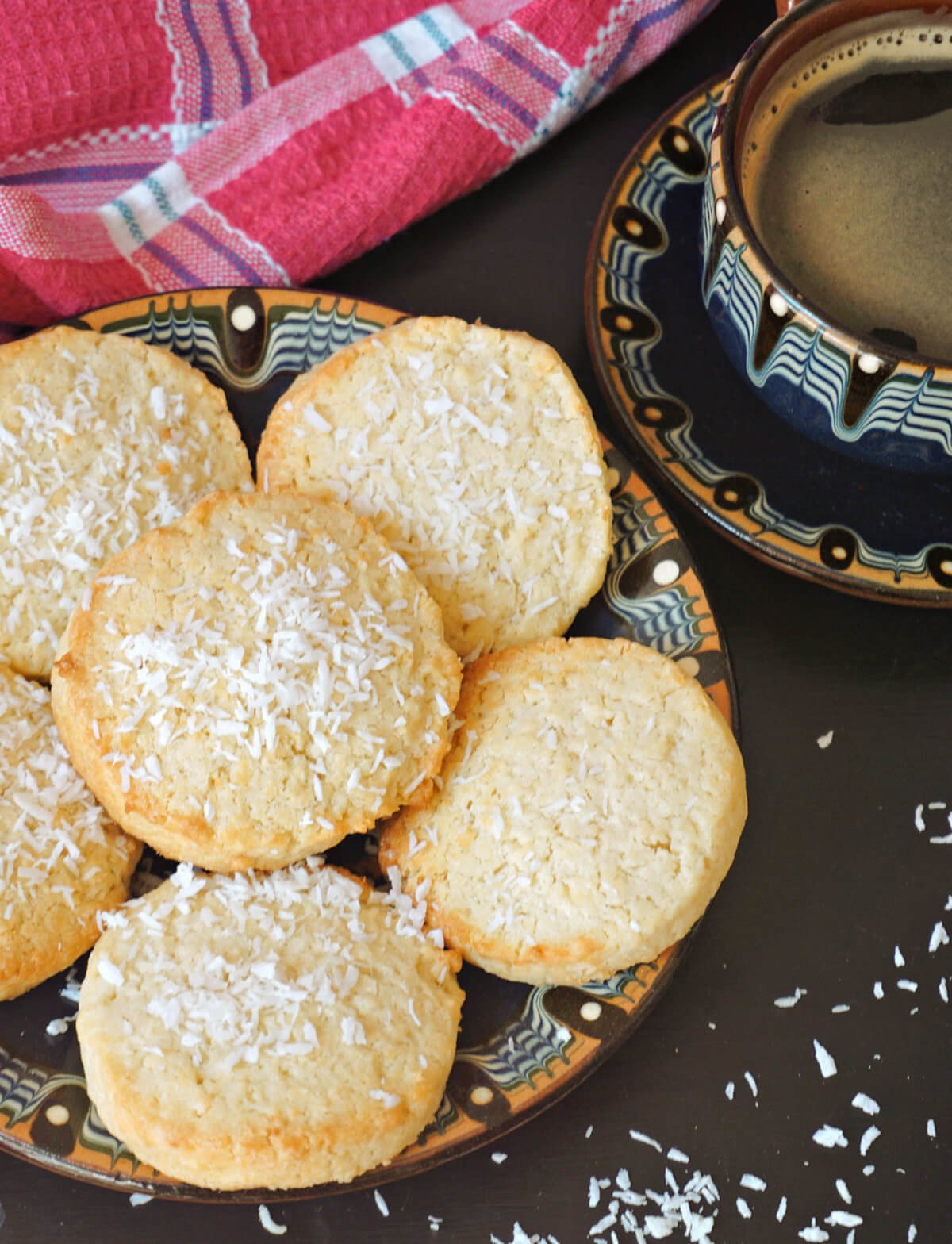 Coconut Shortbread Cookies My Recipes