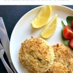 Healthy Baked Salmon Patties coated in breadcrumbs, a delicious appetizer or snack in between meals. Kids will love a few in their school lunch box, and you will be happy that these nutritious and filling patties are a big hit with the whole family.