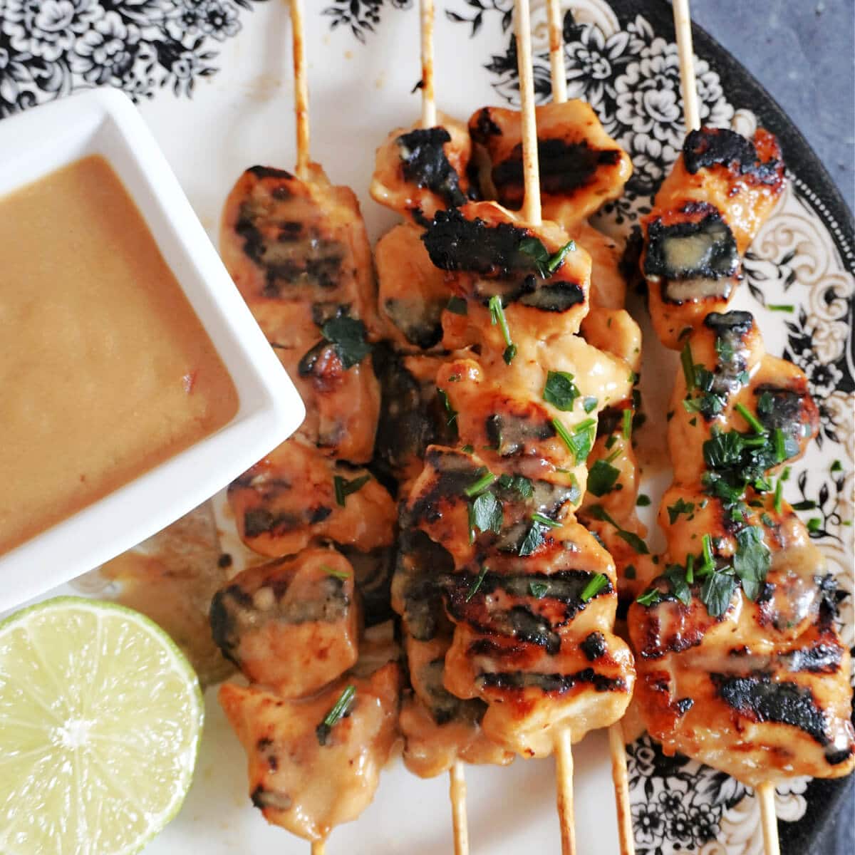 Grilled Chicken Satay - My Gorgeous Recipes