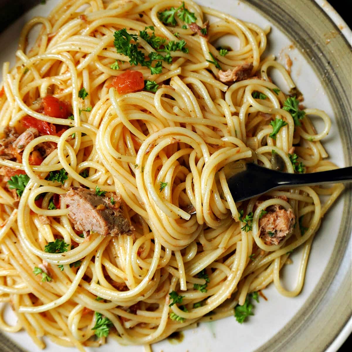 Tuna Spaghetti - My Gorgeous Recipes