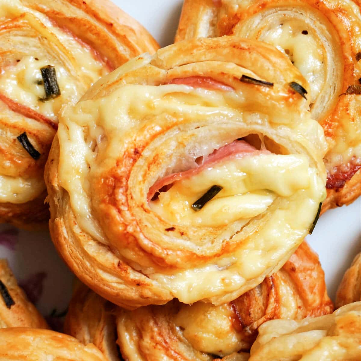 Ham and Cheese Pinwheels 
