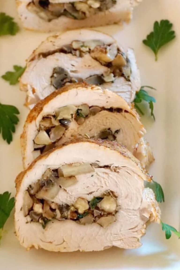 Stuffed Turkey Breast Roll My Recipes