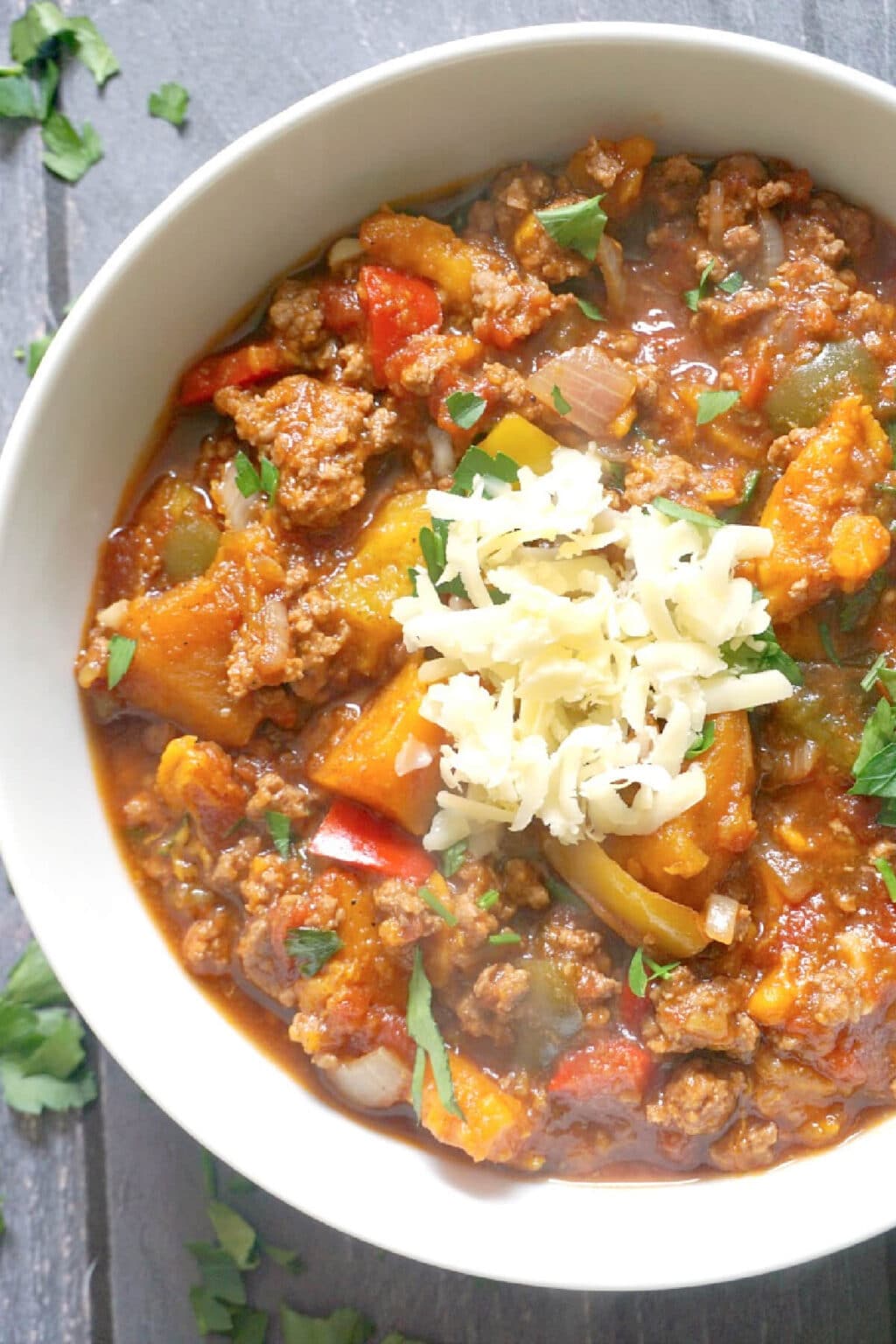 Slow Cooker Ground Beef and Sweet Potato Chili My Recipes