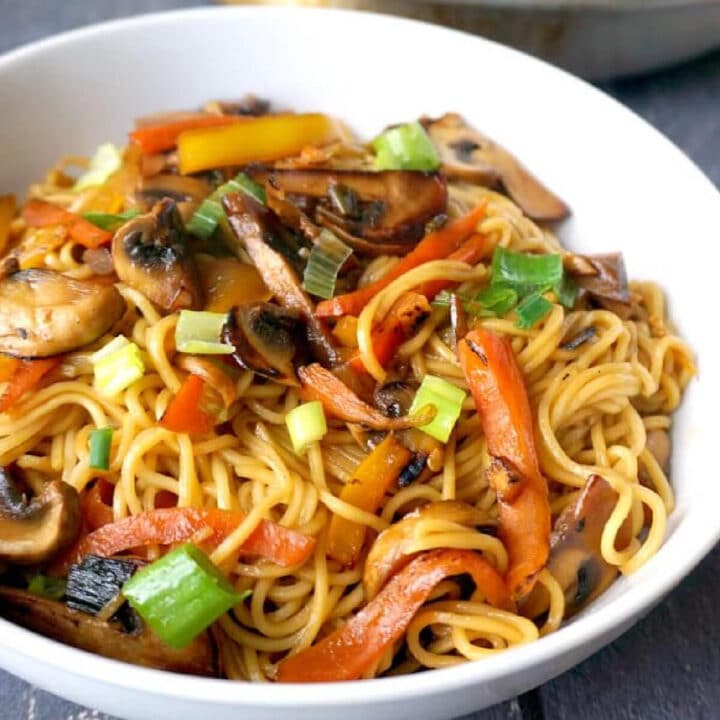 Vegetable Noodle Stir Fry - My Gorgeous Recipes