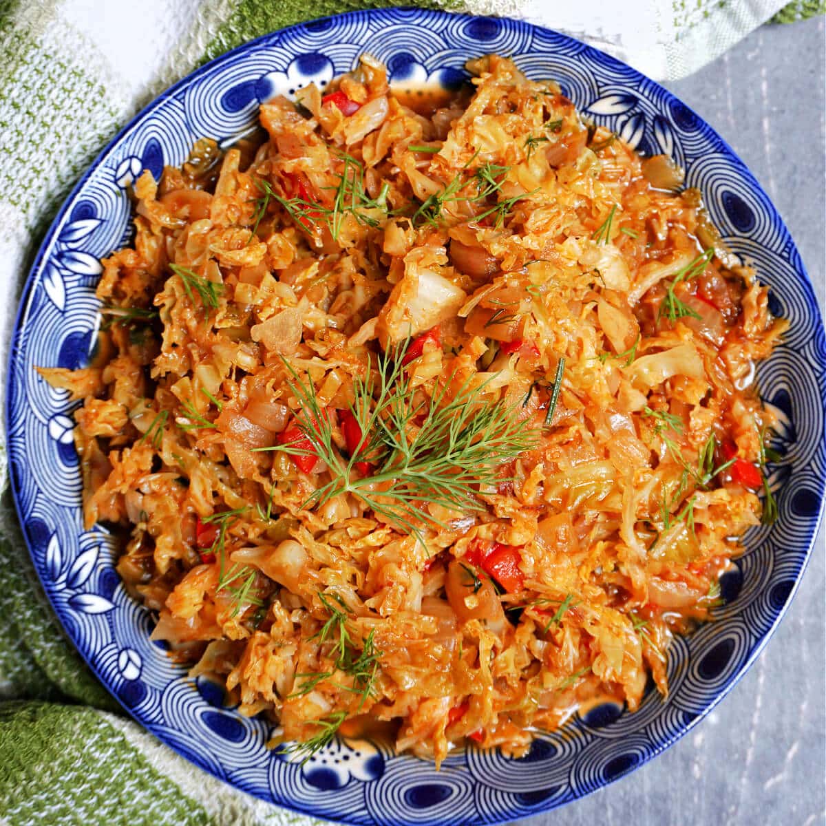 Stewed Cabbage My Recipes