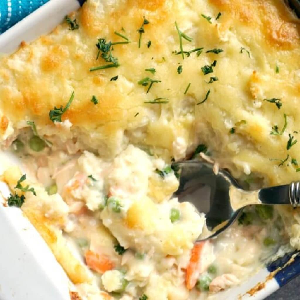 Fish Pie with Mashed Potato Topping - My Gorgeous Recipes