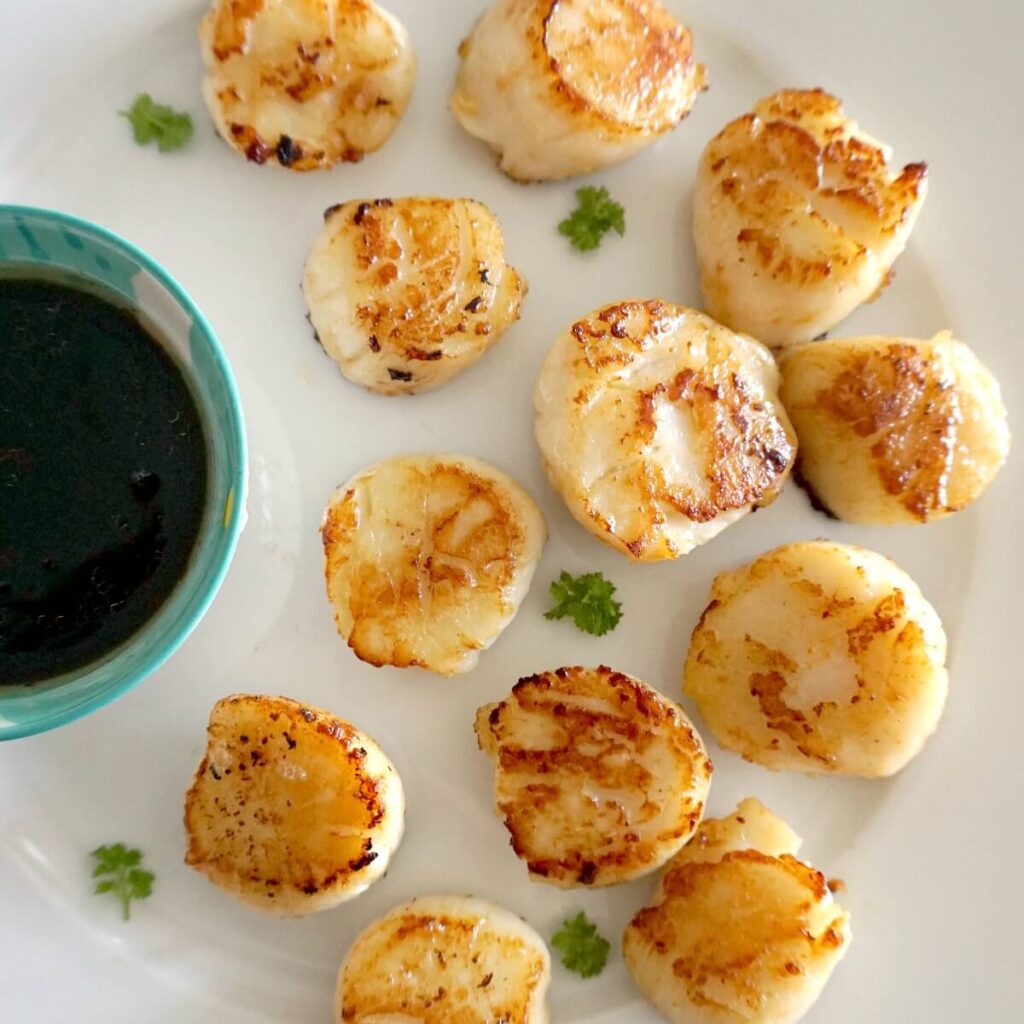 PanFried King Scallops with Chinese Brown Sauce My Recipes