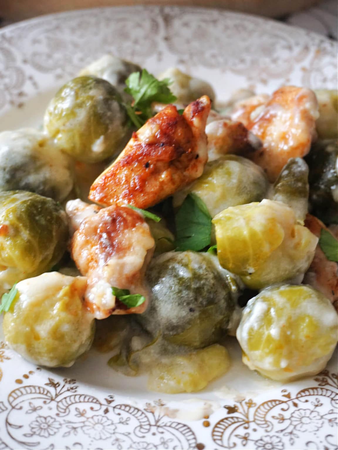 Chicken and Brussel Sprout Casserole My Recipes