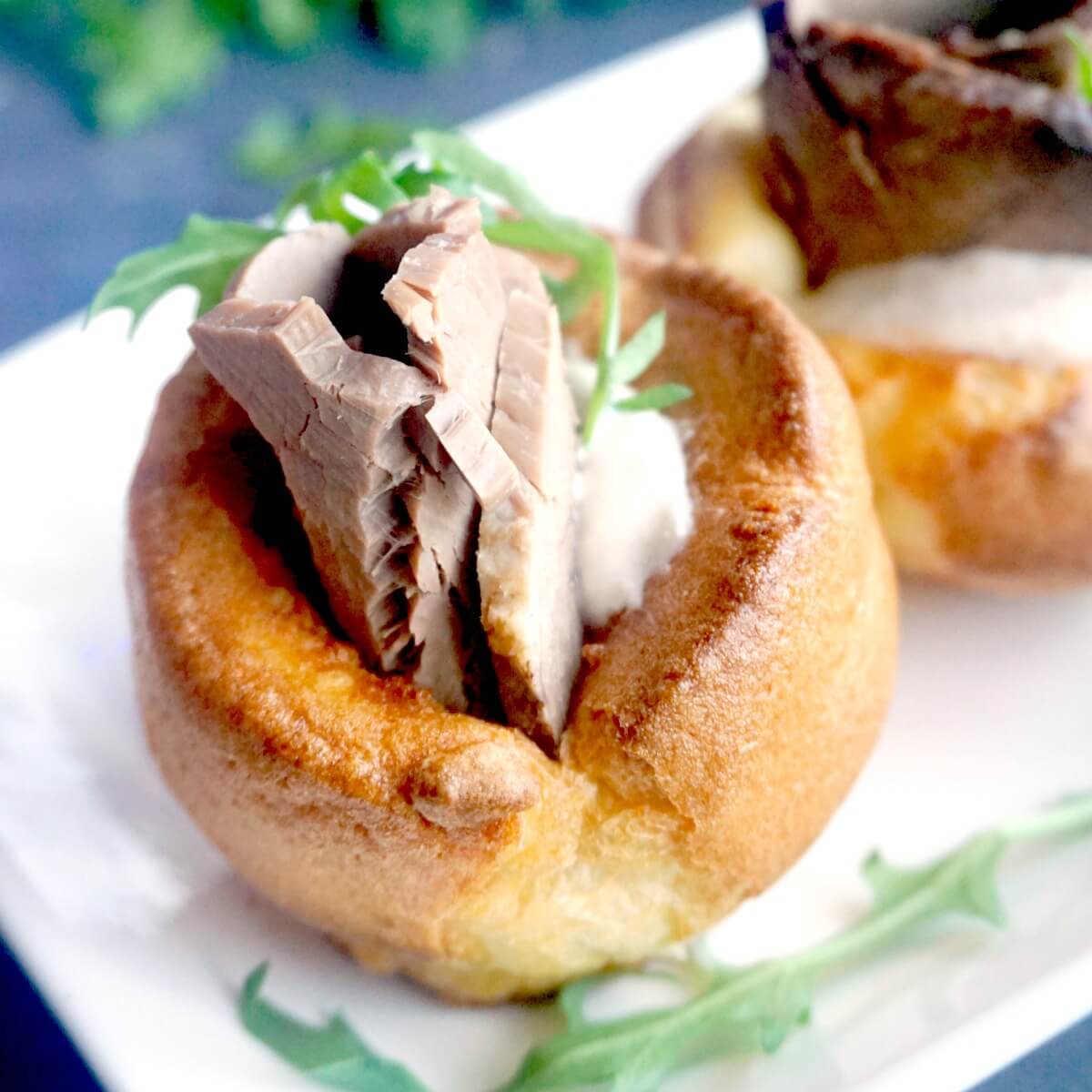 Mini Yorkshire Pudding Canap&eacute;s