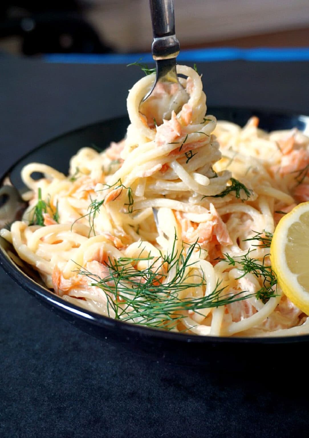Alfredo Pasta with Salmon My Recipes