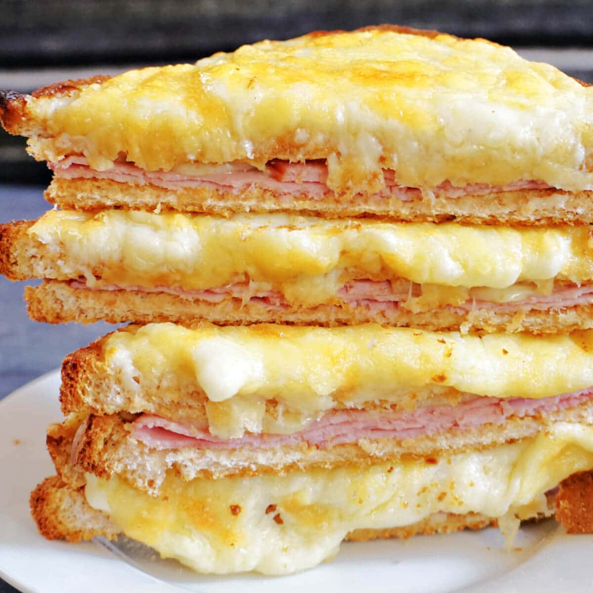 Authentic French Croque Monsieur Recipe, Oven Baked