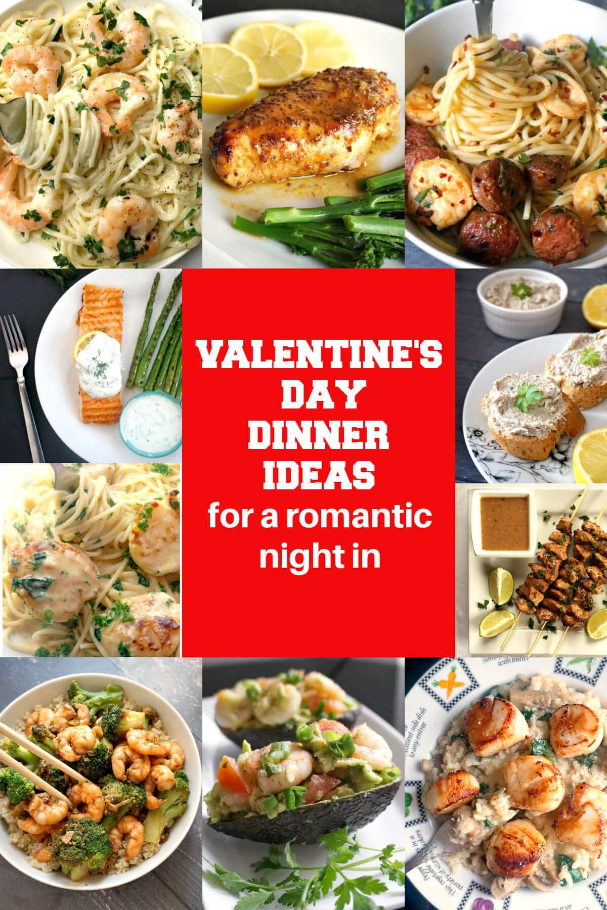 Valentine's Day Dinner Ideas for a Night in - My Gorgeous Recipes