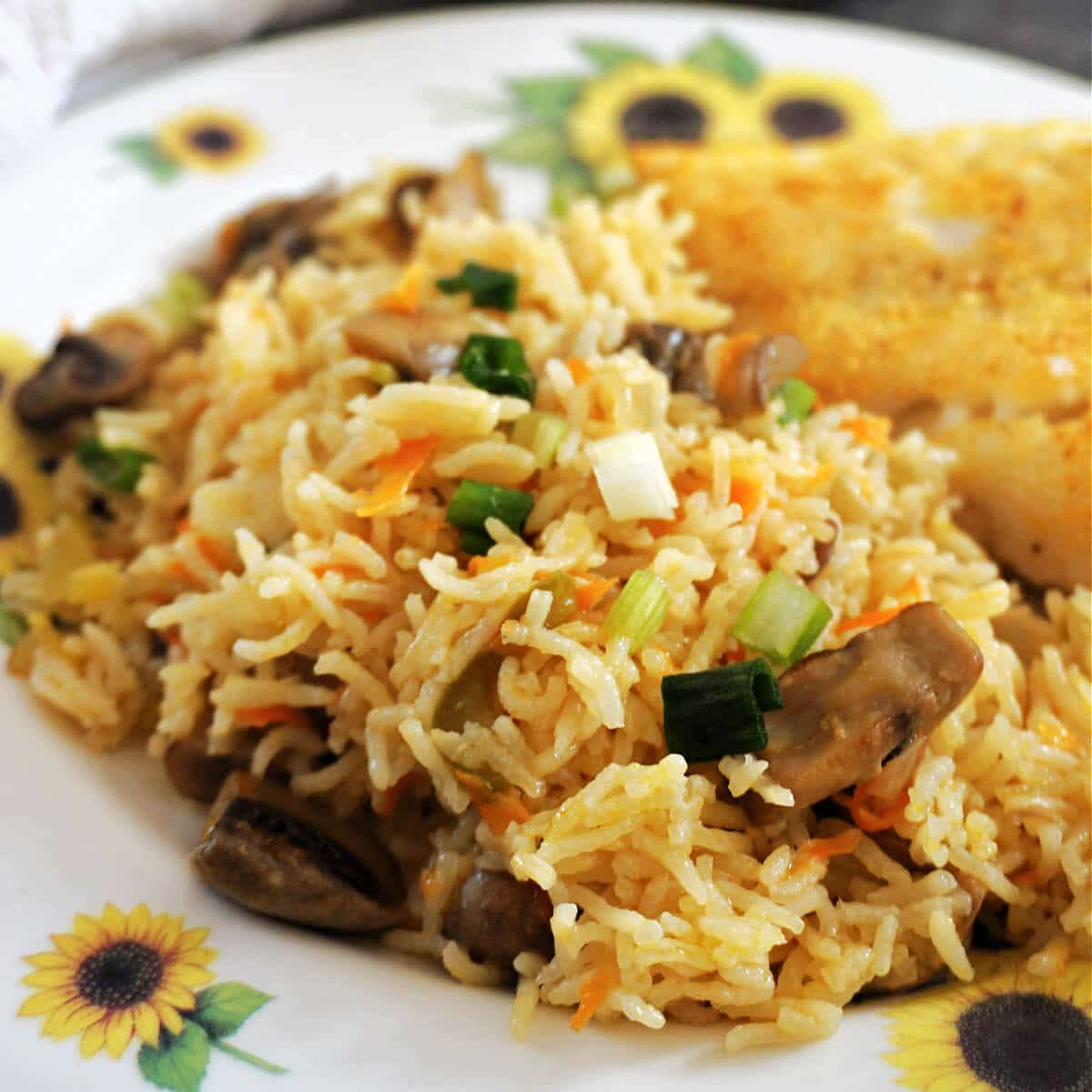 Oven Baked Rice with Vegetables