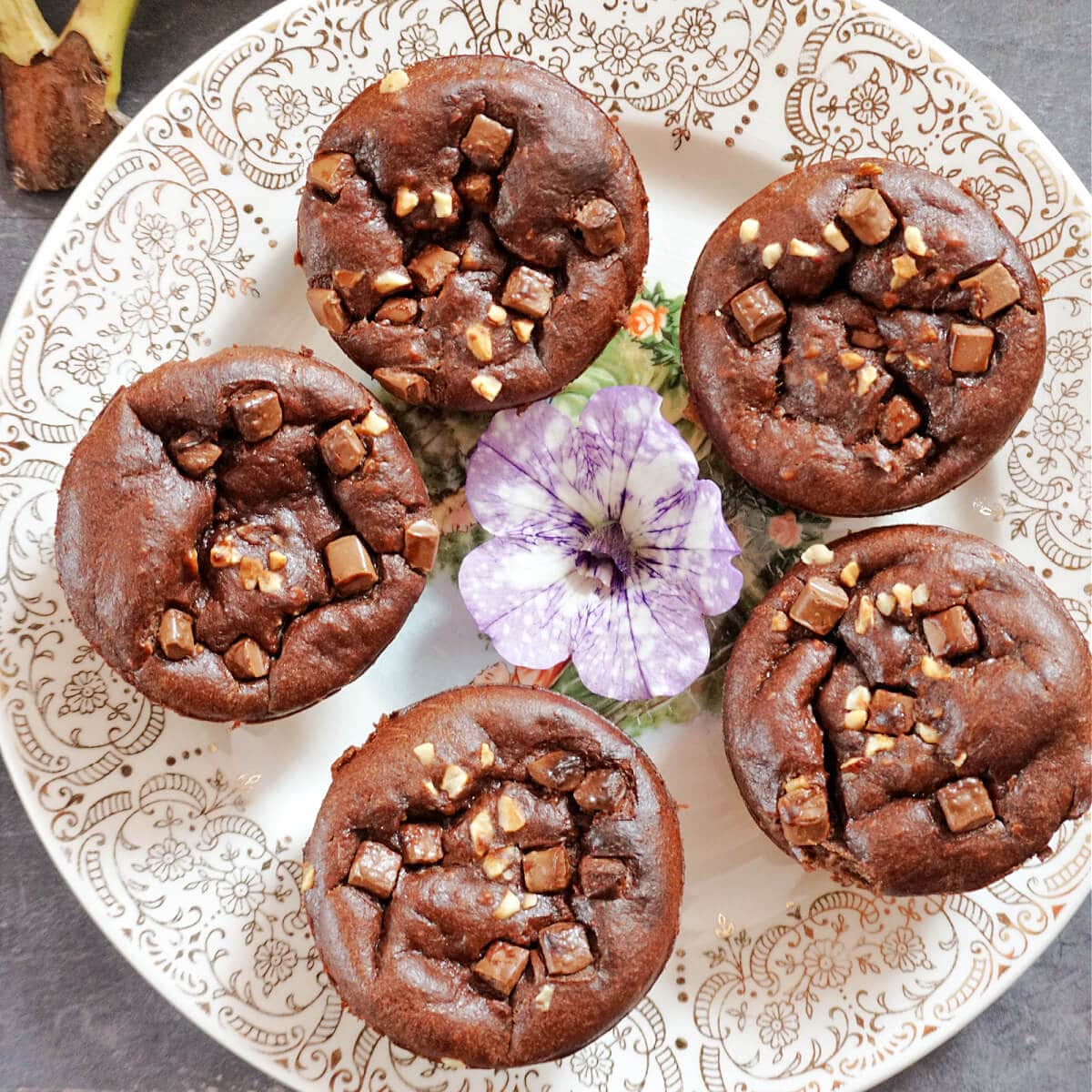 3-Ingredient Banana Brownies-image