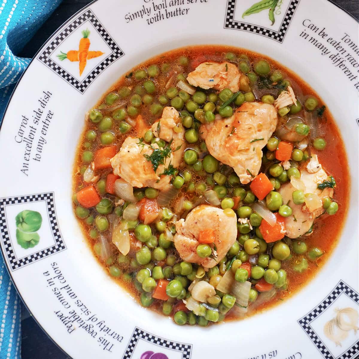 Chicken and Green Pea Stew-image