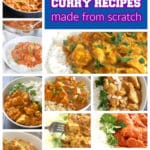 Collection of homemade curry recipes