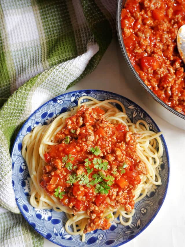 Spaghetti Turkey Bolognese My Recipes