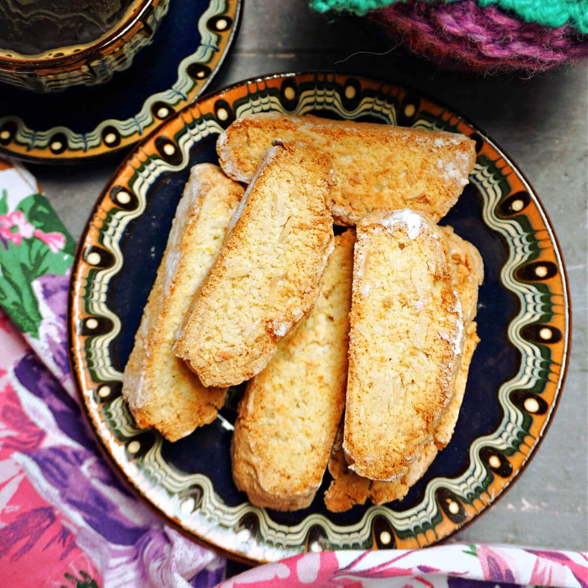 Lemon and Almond Biscotti