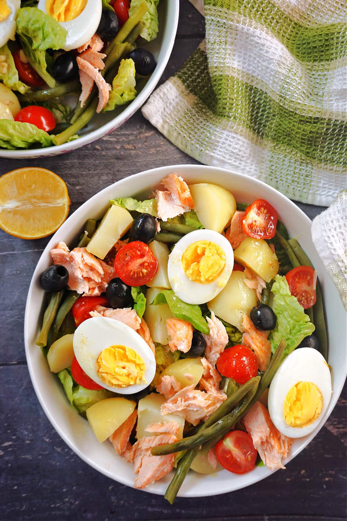 Salmon Nicoise Salad My Gorgeous Recipes Salmon Nicoise Salad My Gorgeous Recipes