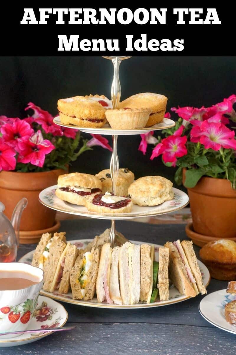 Afternoon tea goodies.