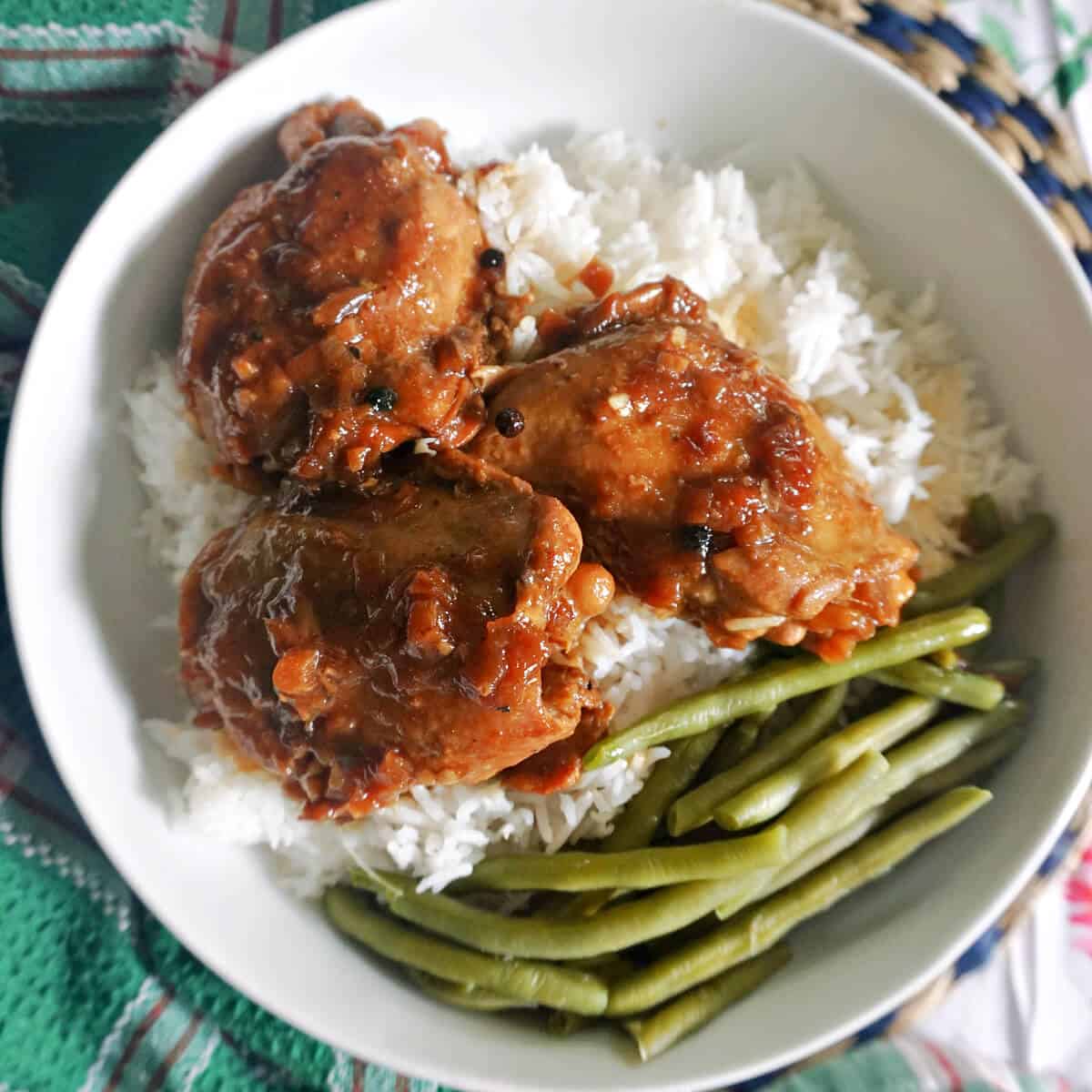 Filipino Chicken Thigh Adobo
