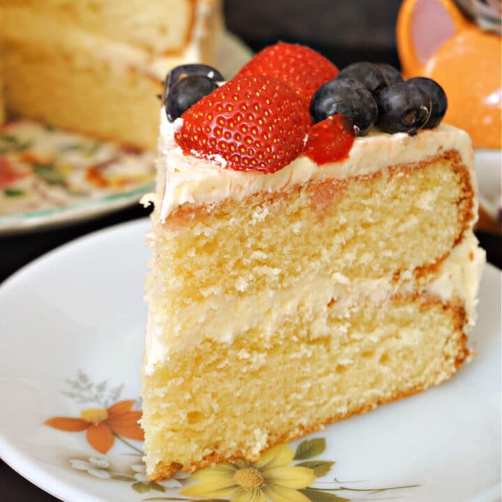 Vanilla Buttercream Cake My Recipes