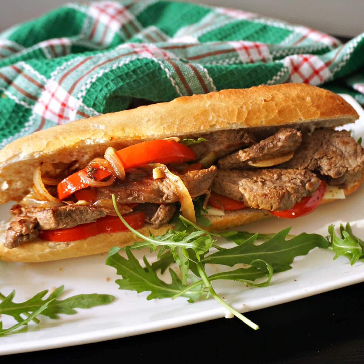 Steak and Onion Sandwich