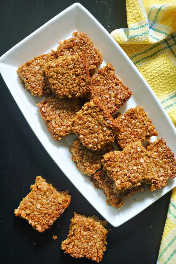 Peanut Butter Flapjacks My Recipes