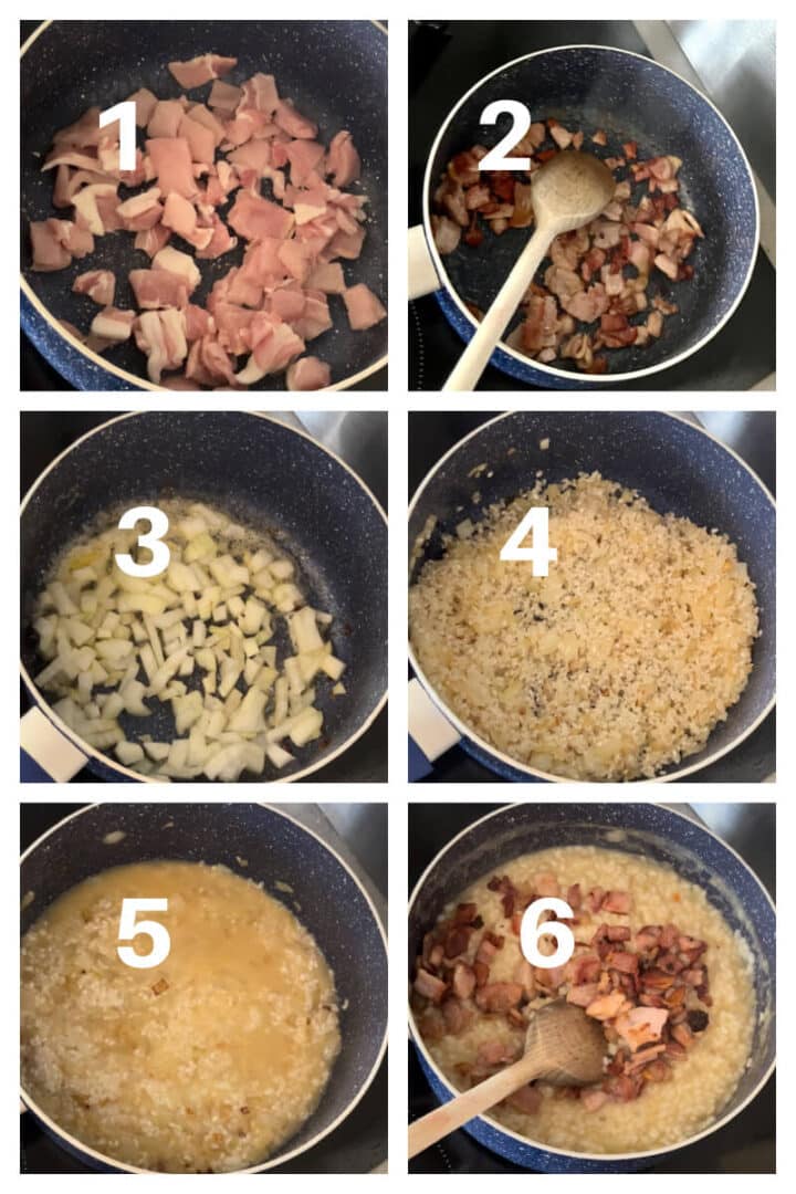 Bacon Risotto - My Gorgeous Recipes