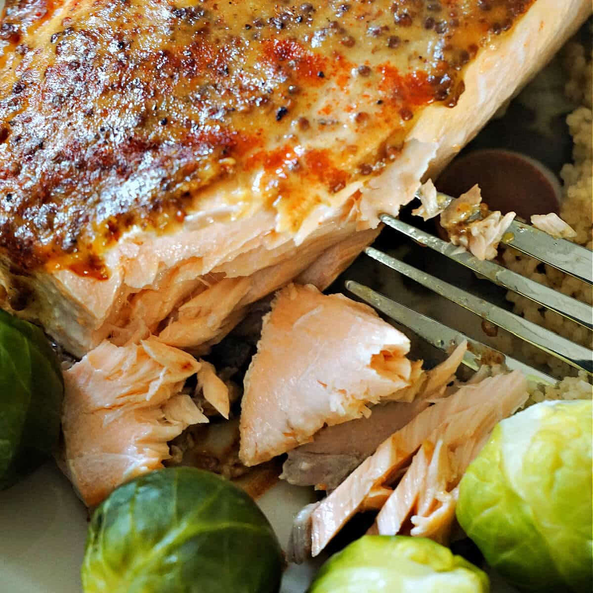 Honey Mustard Salmon - My Gorgeous Recipes