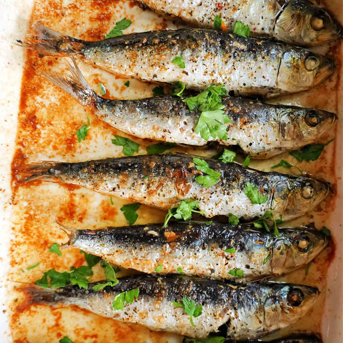 Baked Sardines