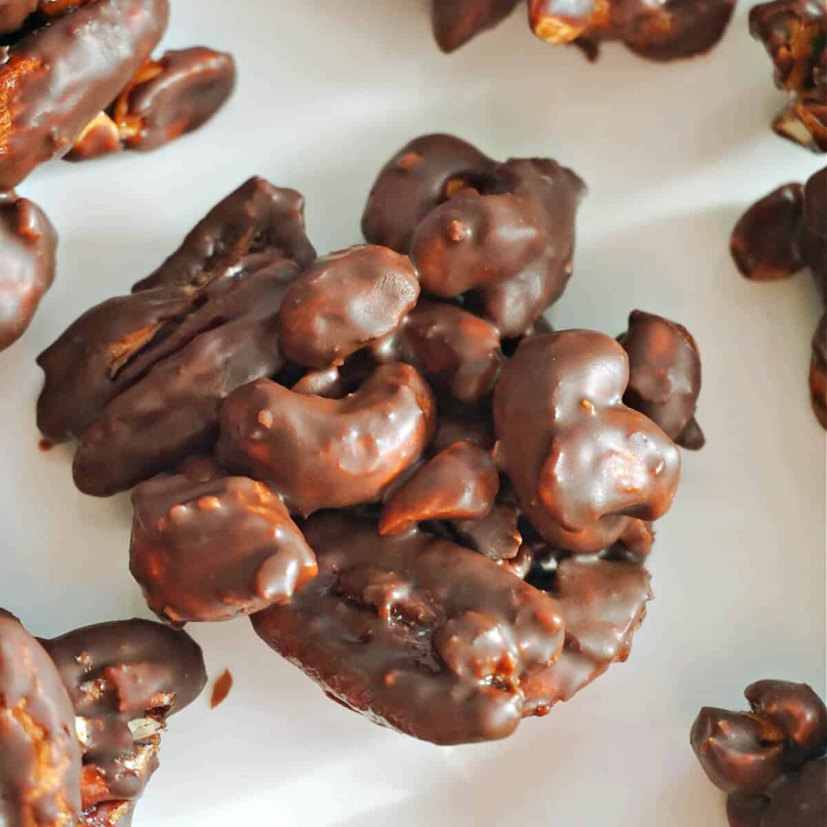 Chocolate Nut Clusters